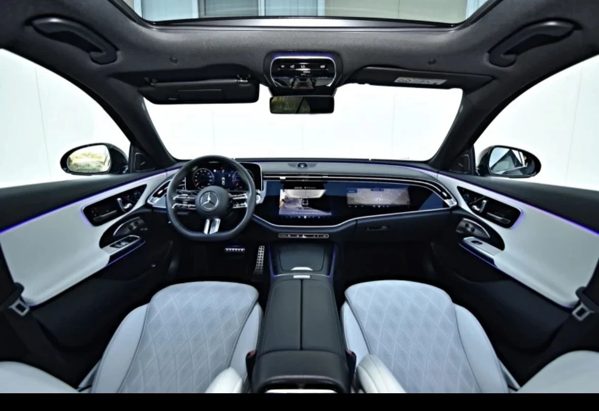 Mercedes-Benz E 220 D AMG OPTIC* SUPERSCREEN* PANO* BURMESTER* ОБДУХ - изображение 7