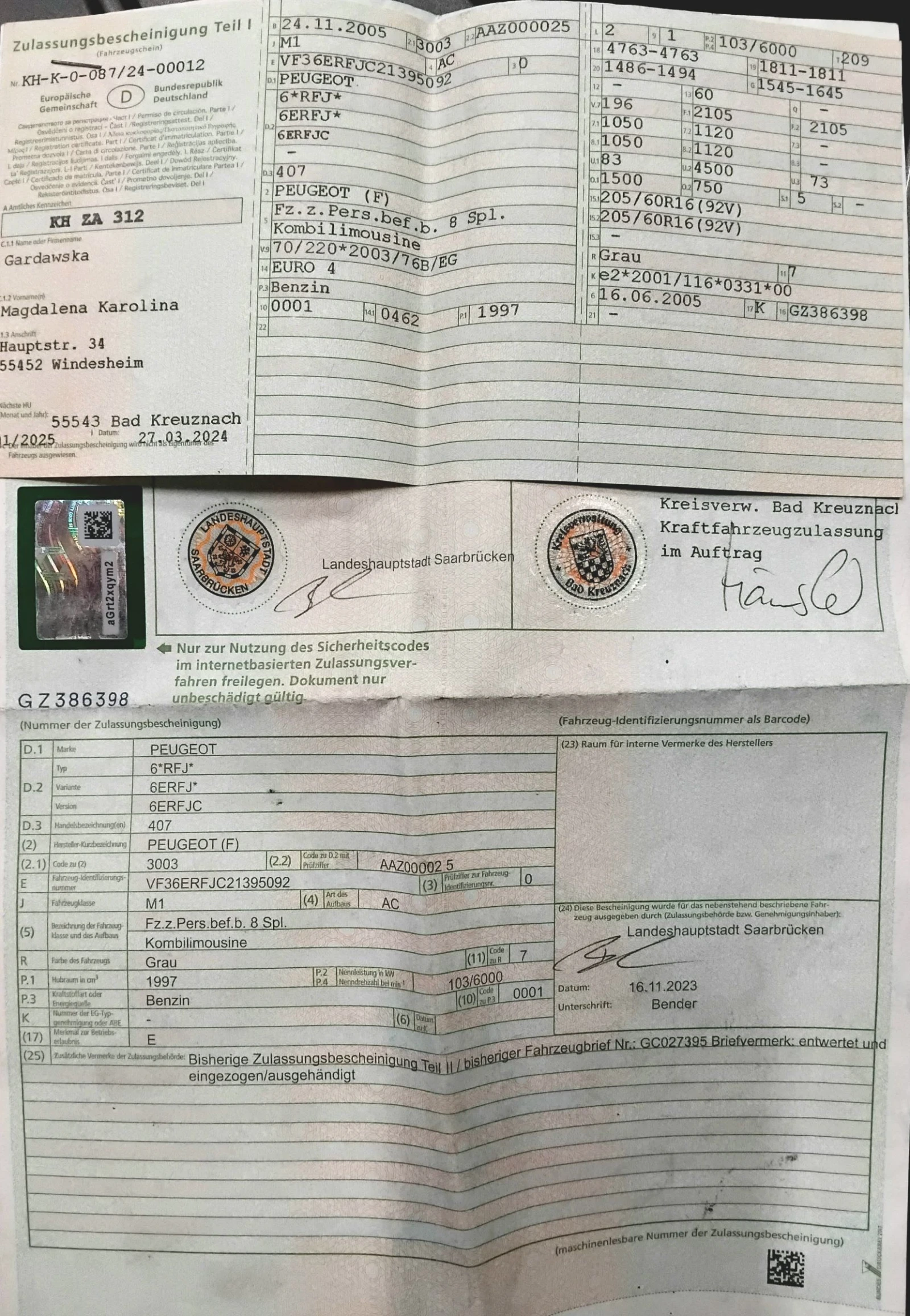 Peugeot 407, снимка 11 - Автомобили и джипове - 54962847