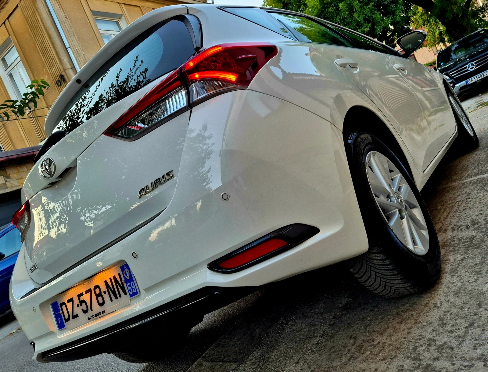 Toyota Auris 1.4d4d-FACE LIFT-navi-veriga-6speed-japan , снимка 9 - Автомобили и джипове - 56217432