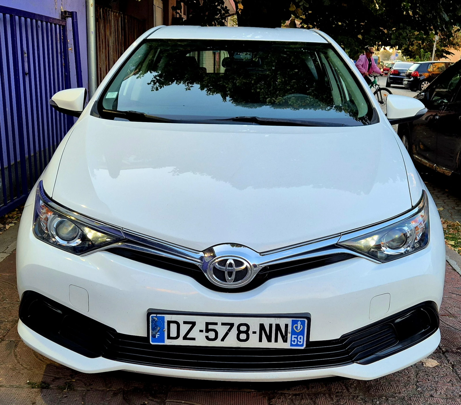 Toyota Auris 1.4d4d-FACE LIFT-navi-veriga-6speed-japan , снимка 5 - Автомобили и джипове - 56217432