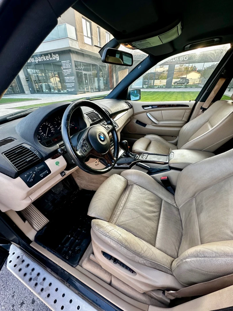 BMW X5 3.0i ГАЗ.ИНЖ.4х4АВТО.НАВИ.КОЖА.ПОДГРЕВ.ПАРКТРОНИК., снимка 9 - Автомобили и джипове - 52502775