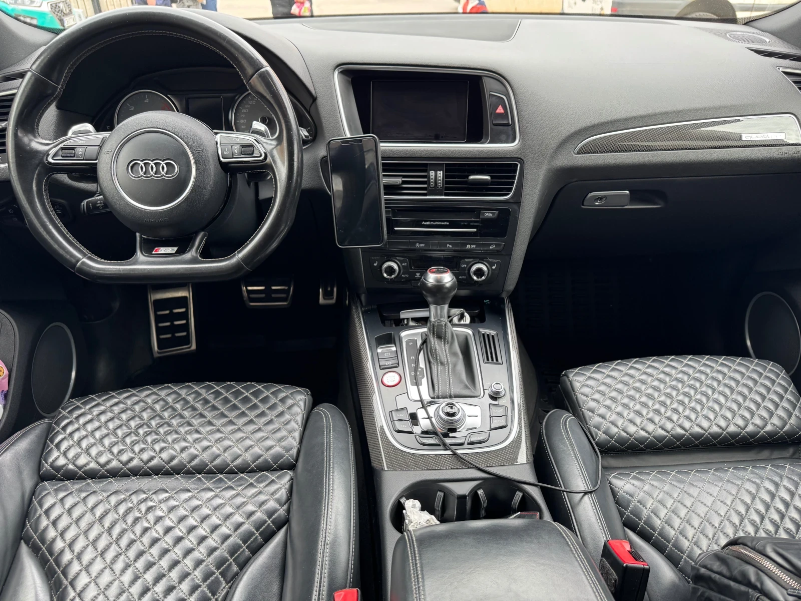 Audi SQ5 3.0 TDI quattro | B&O | Кожа | Navi | S Line, снимка 9 - Автомобили и джипове - 56274090