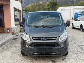 Ford Transit Custom 2хКЛИМА, LUX, 9 МЕСТЕН, LONG, FULL, снимка 2
