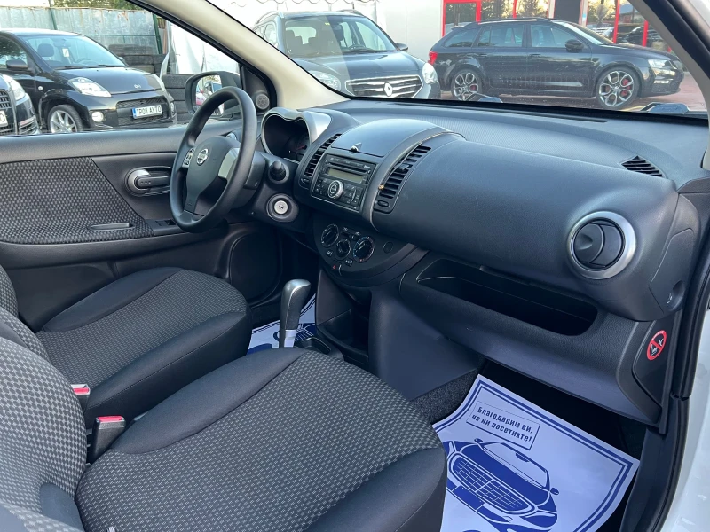 Nissan Note 1.6* АВТОМАТИК* * , снимка 15 - Автомобили и джипове - 47581401