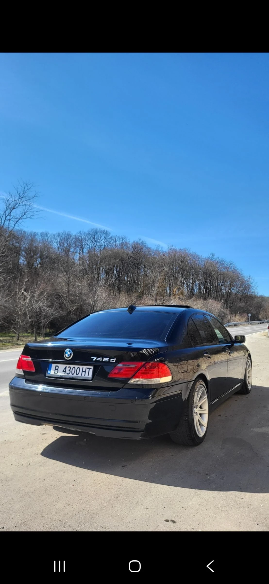 BMW 745, снимка 4 - Автомобили и джипове - 55073479