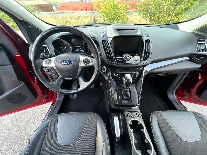 Ford Kuga 2.0 TDCi 150к.с 4x4 / TITANIUM / AVTOMAT / EURO 6, снимка 9 - Автомобили и джипове - 46748810