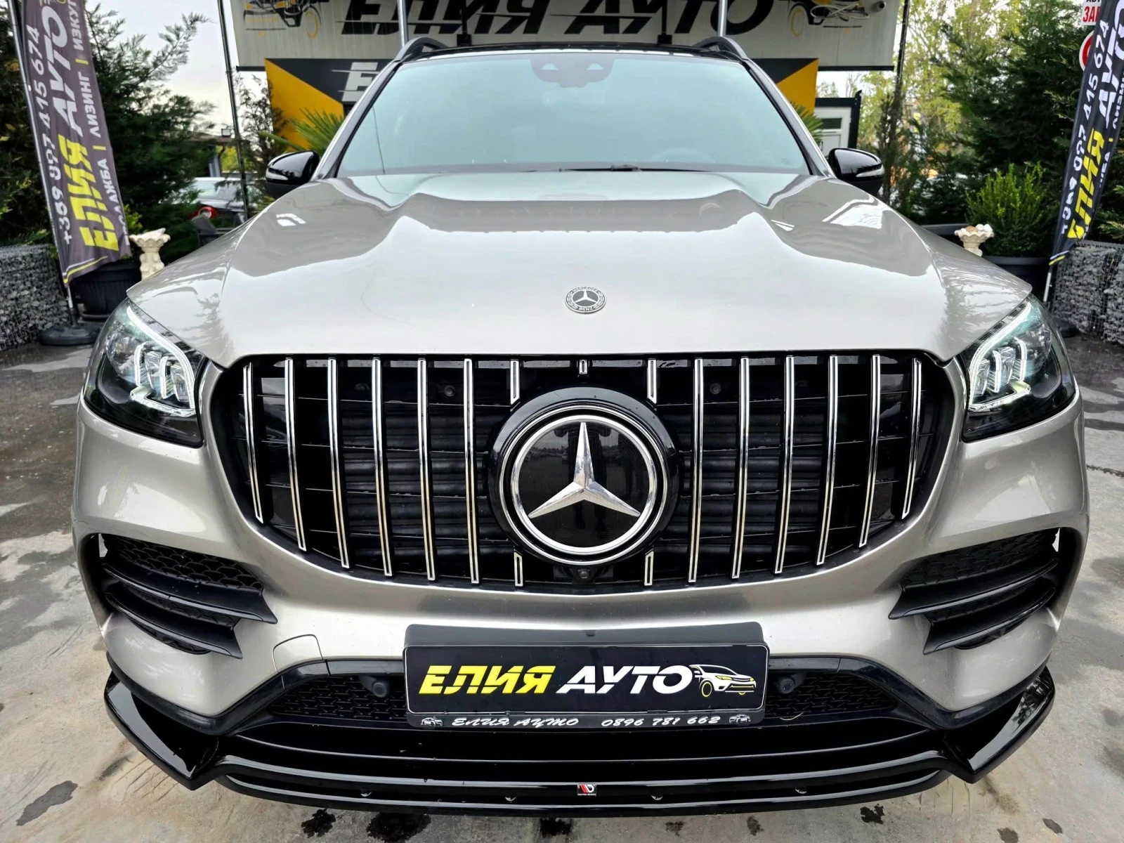 Mercedes-Benz GLS 400 D 4 MATIC 7- FULL AMG LINE   100% | Mobile.bg   1