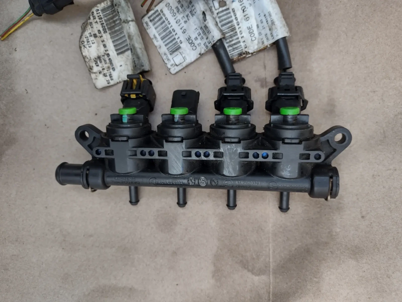 10R-036384  67R-010323 LPG  инжекционна релса  LANDIRENZO   ECO EVO 110R-000201 | Mobile.bg — изображение 1