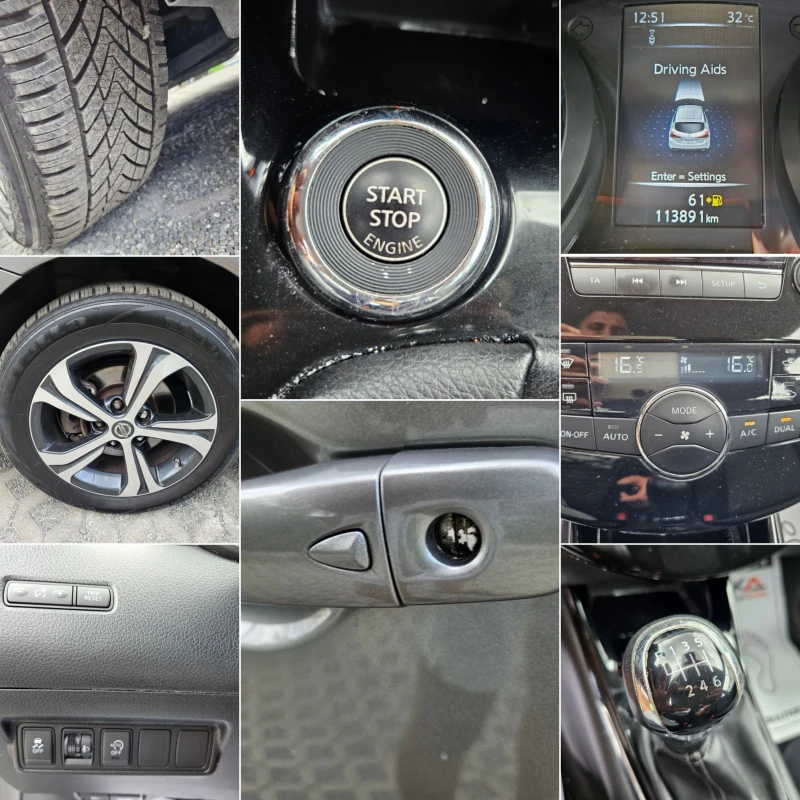 Nissan Pulsar 1.2I-116кс= 113.000км= KEYLESS= 6ckopocти, снимка 17 - Автомобили и джипове - 51406695