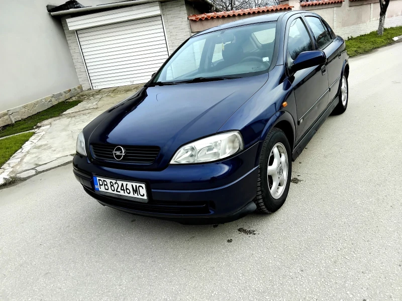 Opel Astra 1.6.75к.МОНО + КЛИМА + ГАЗ , снимка 8 - Автомобили и джипове - 53180171