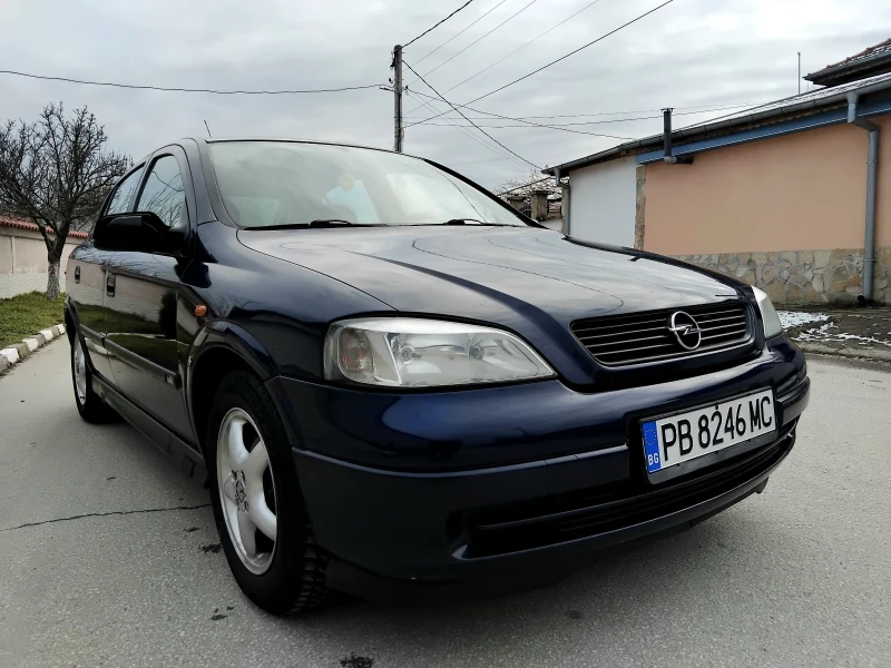 Opel Astra 1.6.75к.МОНО + КЛИМА + ГАЗ , снимка 12 - Автомобили и джипове - 53180171