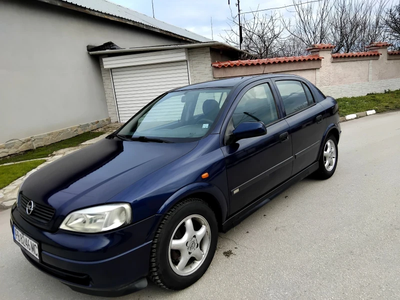 Opel Astra 1.6.75к.МОНО + КЛИМА + ГАЗ , снимка 15 - Автомобили и джипове - 53180171