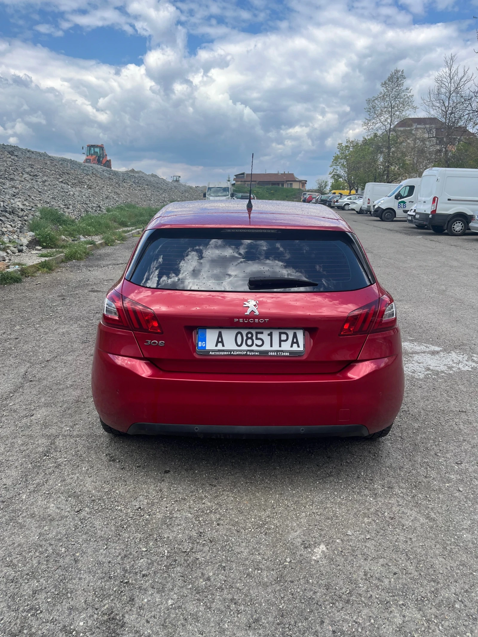 Peugeot 308 1.6 HDI FULL LED , снимка 7 - Автомобили и джипове - 54248848