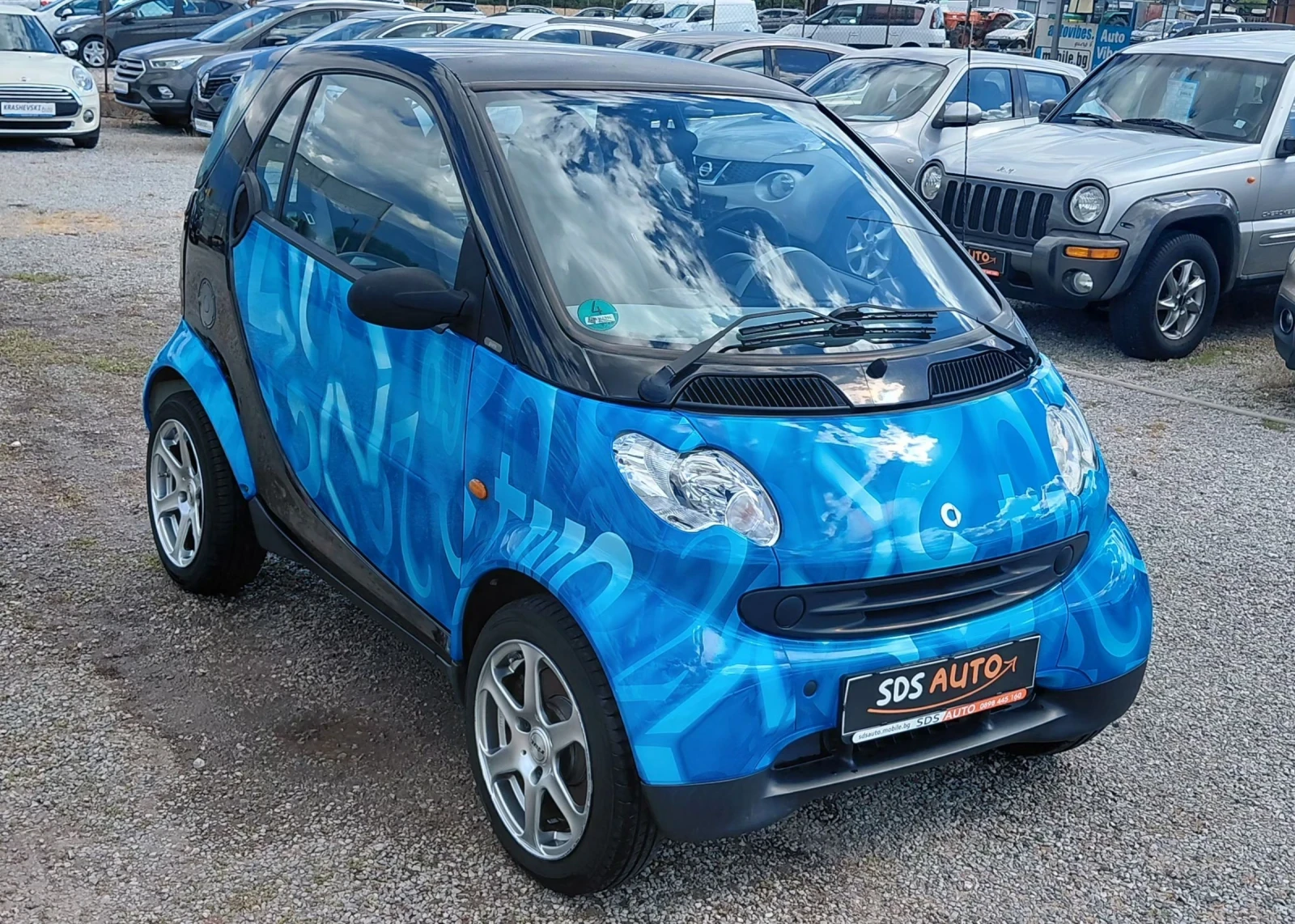 Smart Fortwo 0.7ti 61k.c., снимка 2 - Автомобили и джипове - 55164384