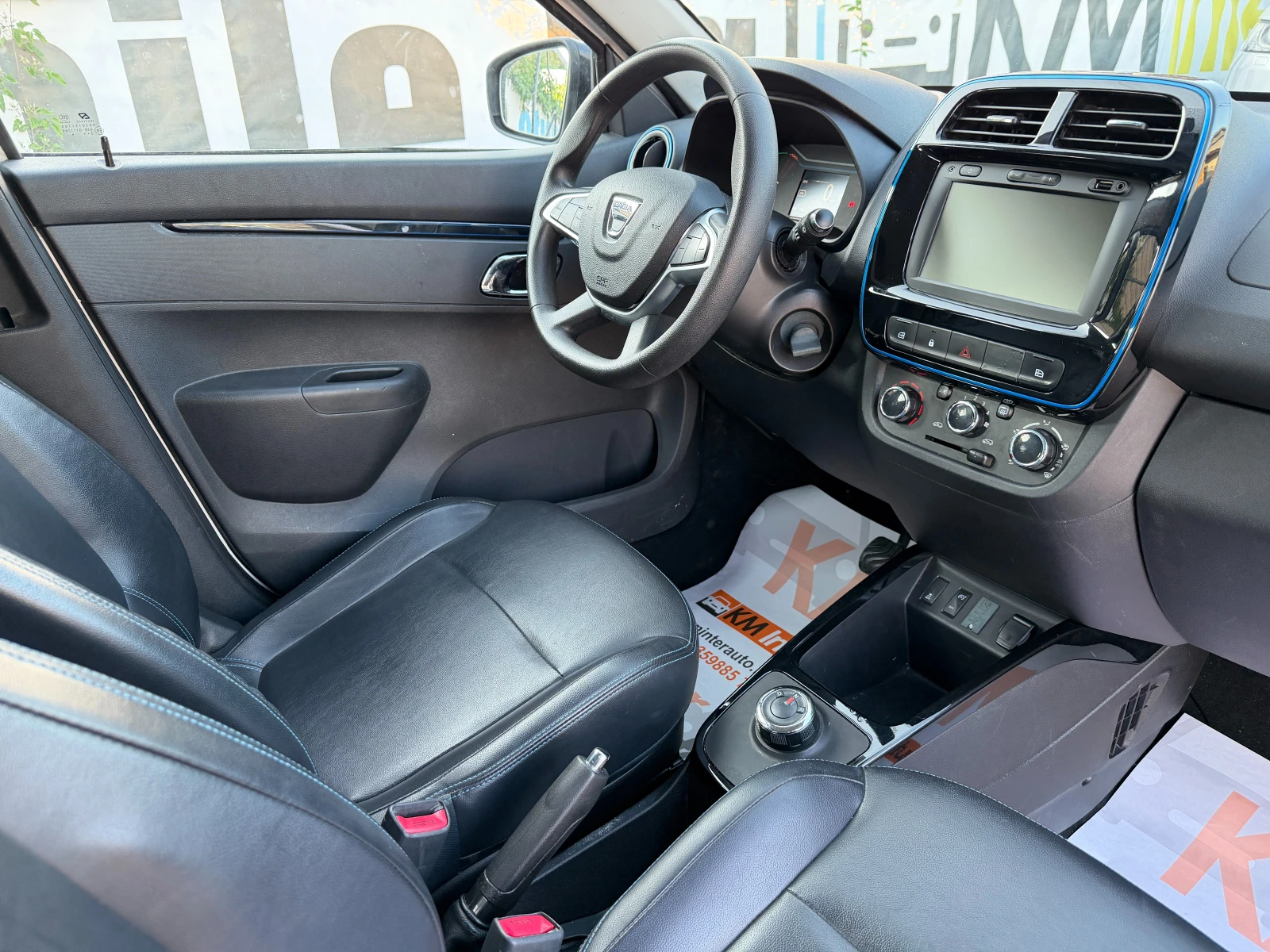 Dacia Spring 33kWh/Пробег 230км./33000км./NAVI/КОЖА/КАМЕРА , снимка 16 - Автомобили и джипове - 55666862