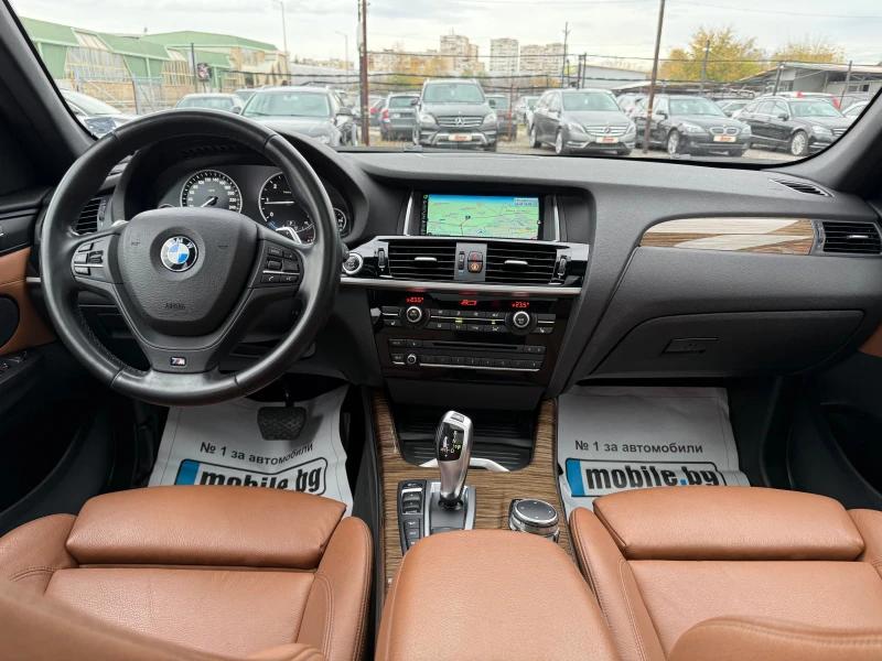 BMW X3 2.0d M-PACK* ПАНОРАМА* FULL LED* K-LESS* HEAD UP* , снимка 13 - Автомобили и джипове - 52420033