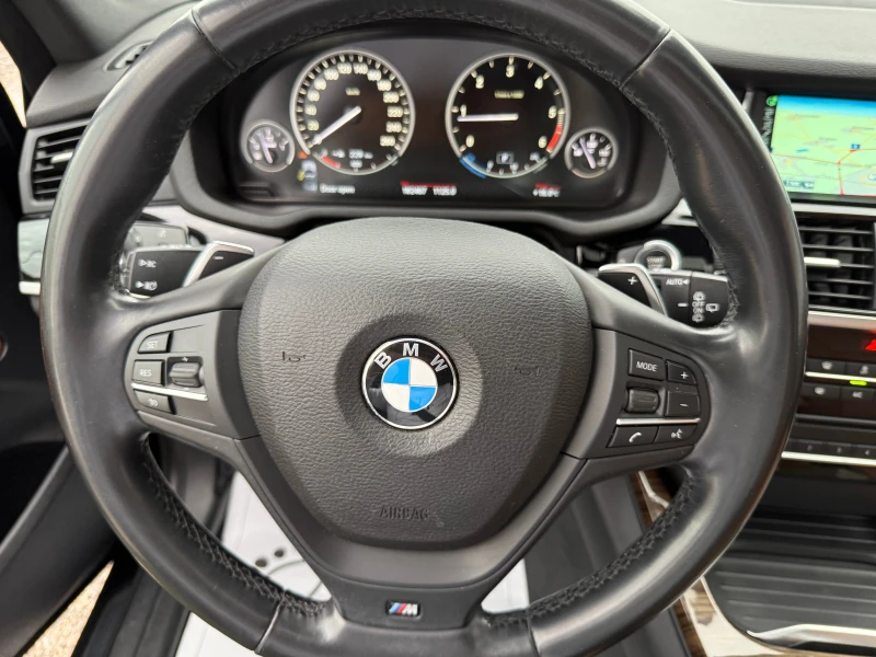 BMW X3 2.0d M-PACK* ПАНОРАМА* FULL LED* K-LESS* HEAD UP* , снимка 17 - Автомобили и джипове - 52420033