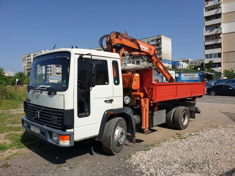 Volvo Fl КРАН , САМОСЛВАЛ 3-СТРАНЕН, снимка 2 - Камиони - 47061128