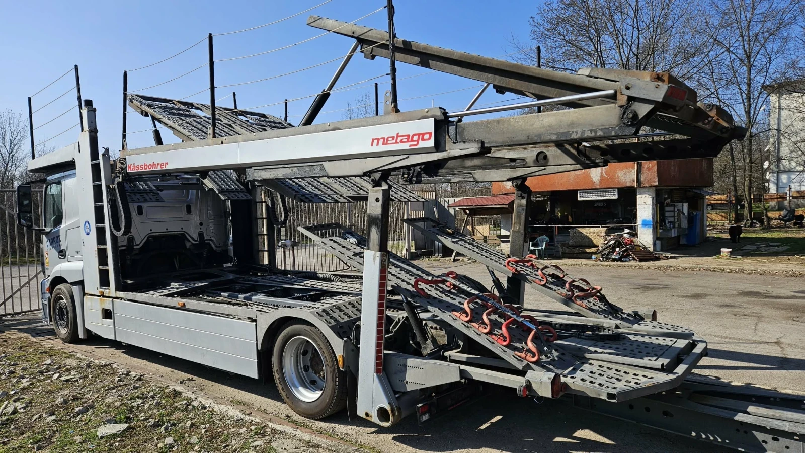 Mercedes-Benz Actros Kassbohrer metago super , снимка 5 - Камиони - 53830638