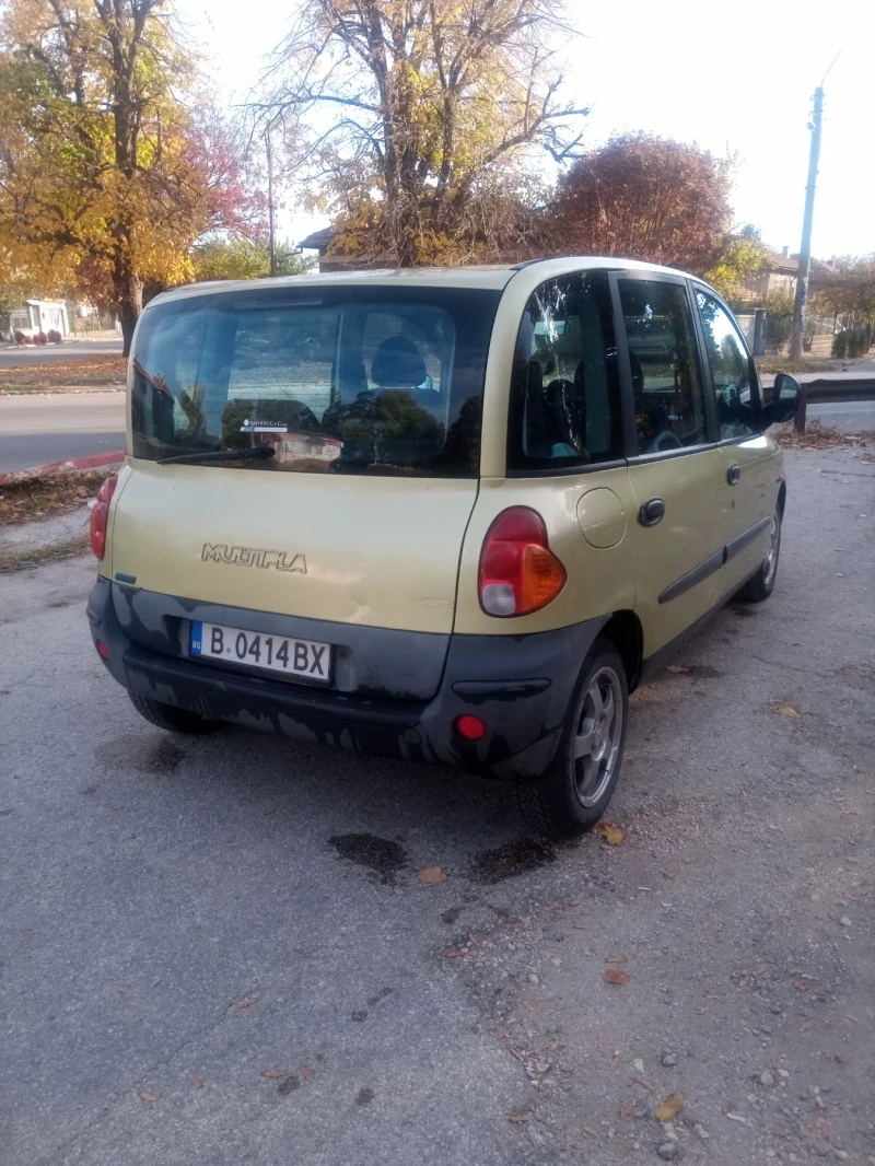 Fiat Multipla JTD105, снимка 7 - Автомобили и джипове - 48006946