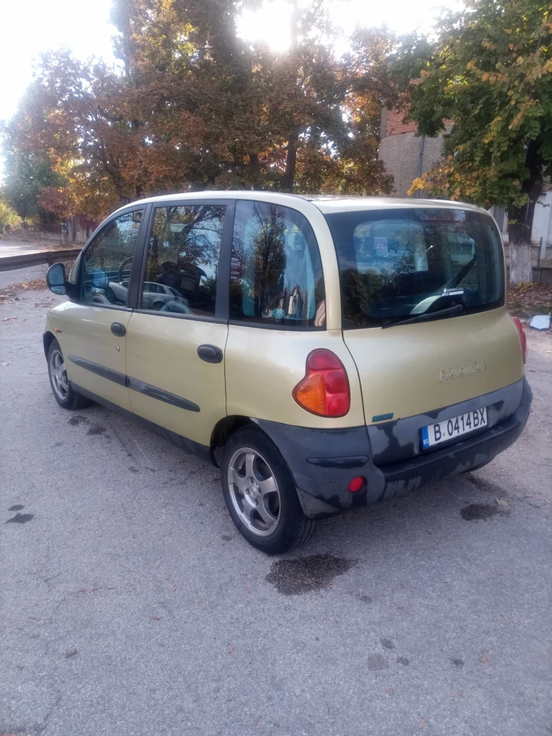 Fiat Multipla JTD105, снимка 5 - Автомобили и джипове - 48006946