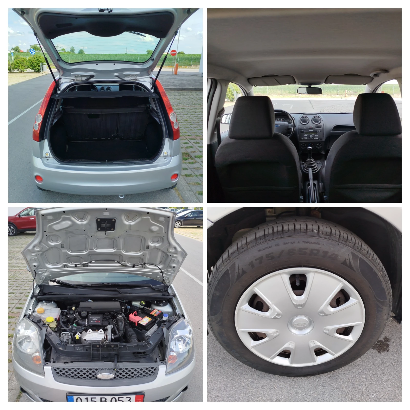 Ford Fiesta 1.4tdci-klimatik, снимка 17 - Автомобили и джипове - 54823995