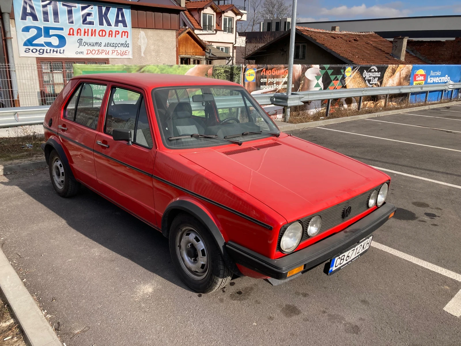 VW Golf 1983 MK1 LX 1.1 4-speed, 4-door TOP