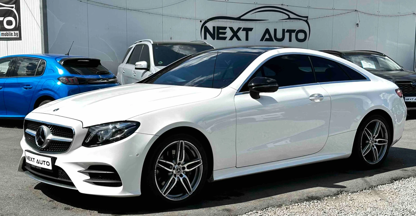 Mercedes-Benz E 220 CDI 194HP AMG HUD PANO CAMERA CARPLAY BLIND SPOT
