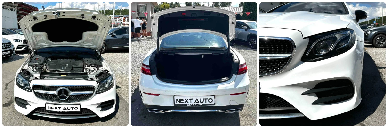 Mercedes-Benz E 220 CDI 194HP AMG HUD PANO CAMERA CARPLAY BLIND SPOT, снимка 16 - Автомобили и джипове - 55940772