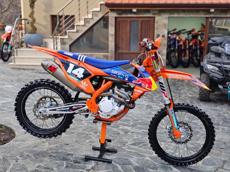 Ktm SX-F 250#СТАРТЕР#2 РЕЖИМА#ТРАКШЪН КОНТРОЛ#ЛИЗИНГ, снимка 3 - Мотоциклети и мототехника - 48790160