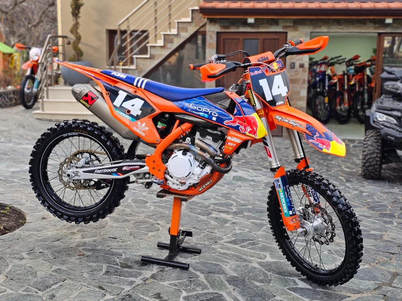 Ktm SX-F 250#СТАРТЕР#2 РЕЖИМА#ТРАКШЪН КОНТРОЛ#ЛИЗИНГ, снимка 1 - Мотоциклети и мототехника - 48790160