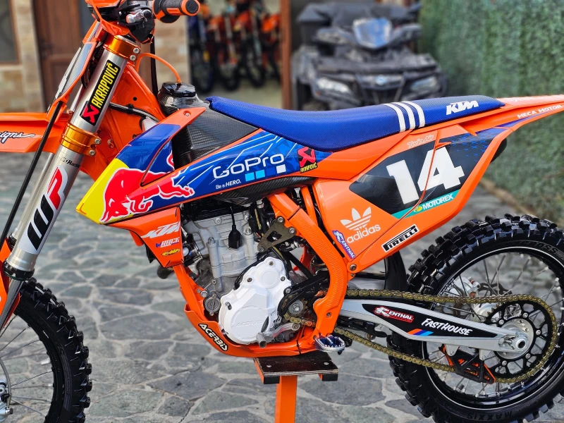 Ktm SX-F 250#СТАРТЕР#2 РЕЖИМА#ТРАКШЪН КОНТРОЛ#ЛИЗИНГ, снимка 14 - Мотоциклети и мототехника - 48790160