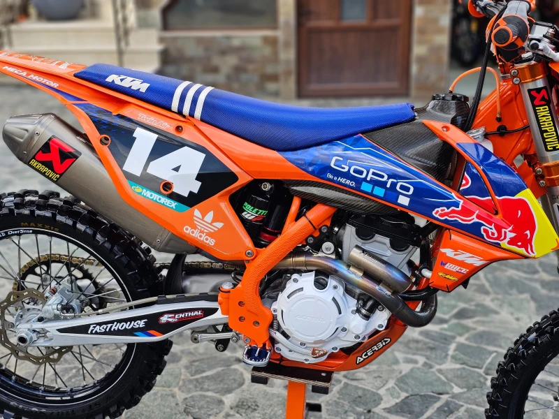 Ktm SX-F 250#СТАРТЕР#2 РЕЖИМА#ТРАКШЪН КОНТРОЛ#ЛИЗИНГ, снимка 4 - Мотоциклети и мототехника - 48790160