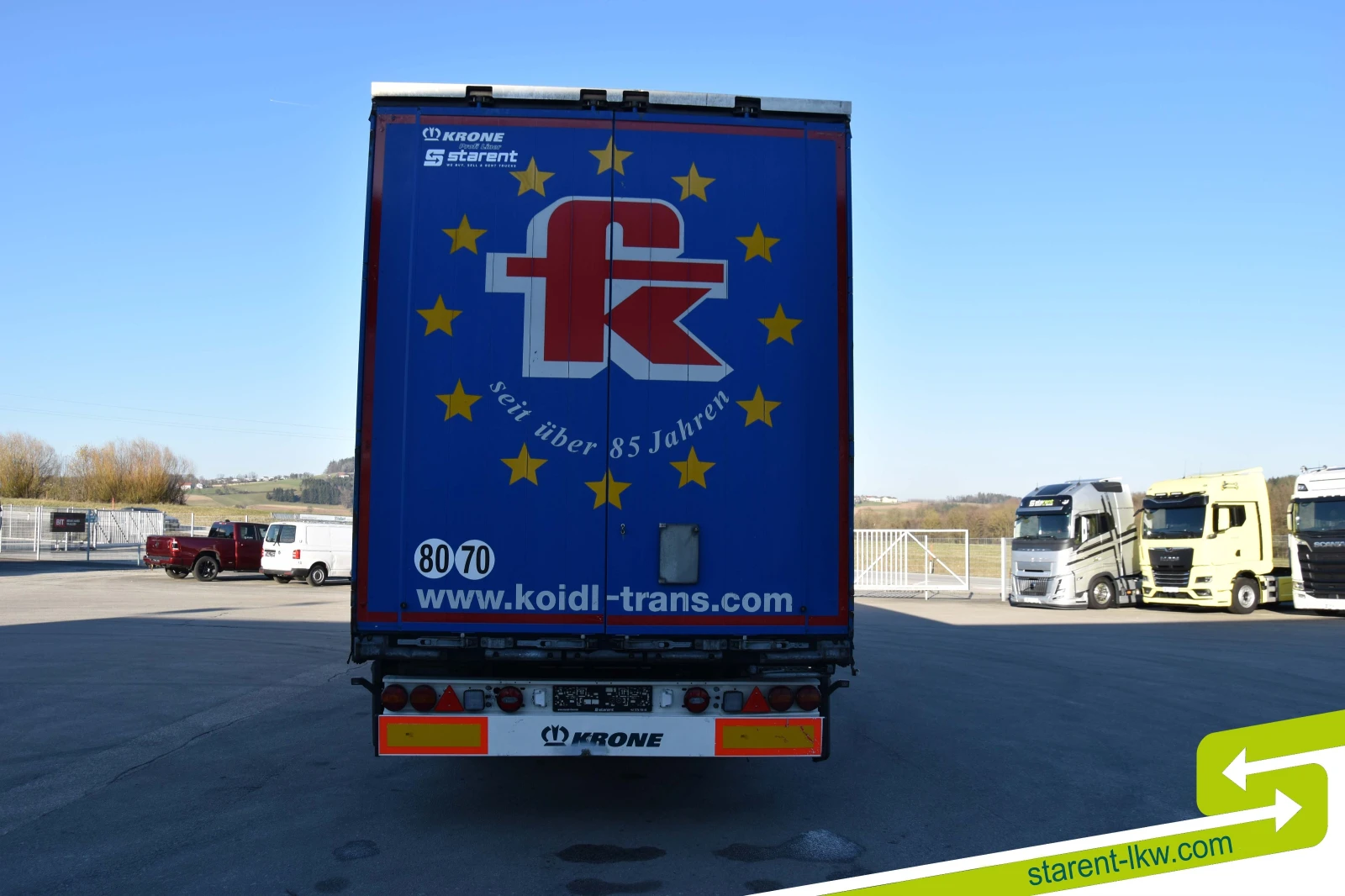 Полуремарке Krone TR26081, снимка 6 - Ремаркета - 53735577