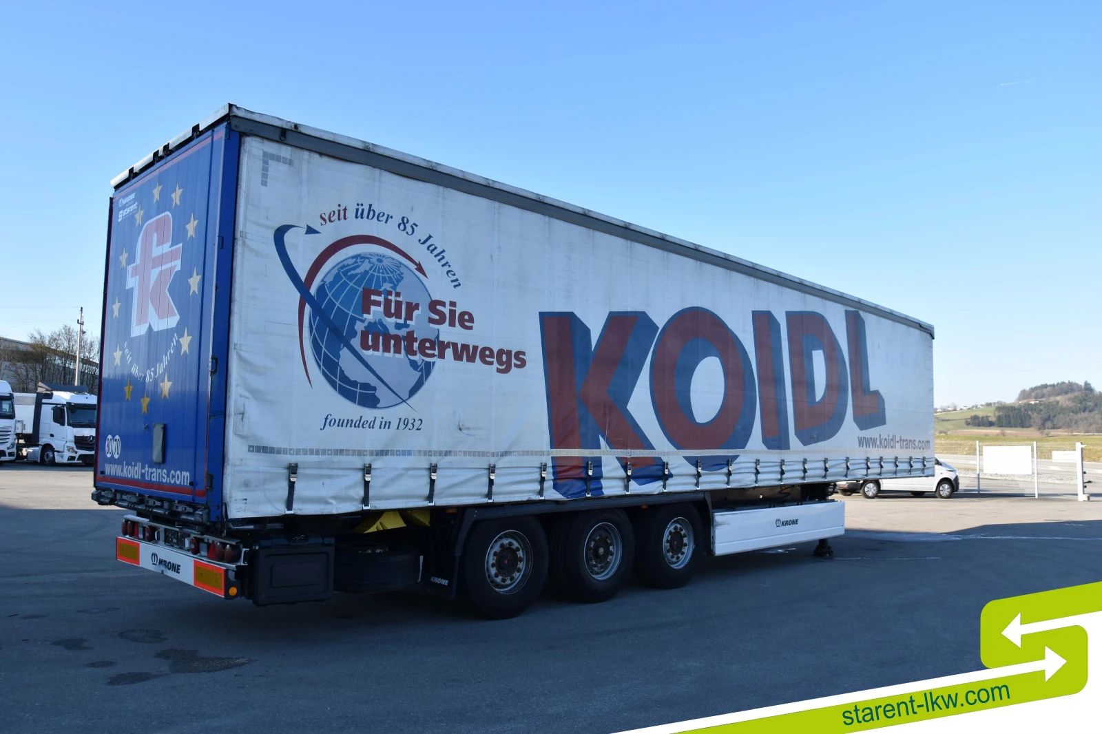 Полуремарке Krone TR26081, снимка 5 - Ремаркета - 53735577