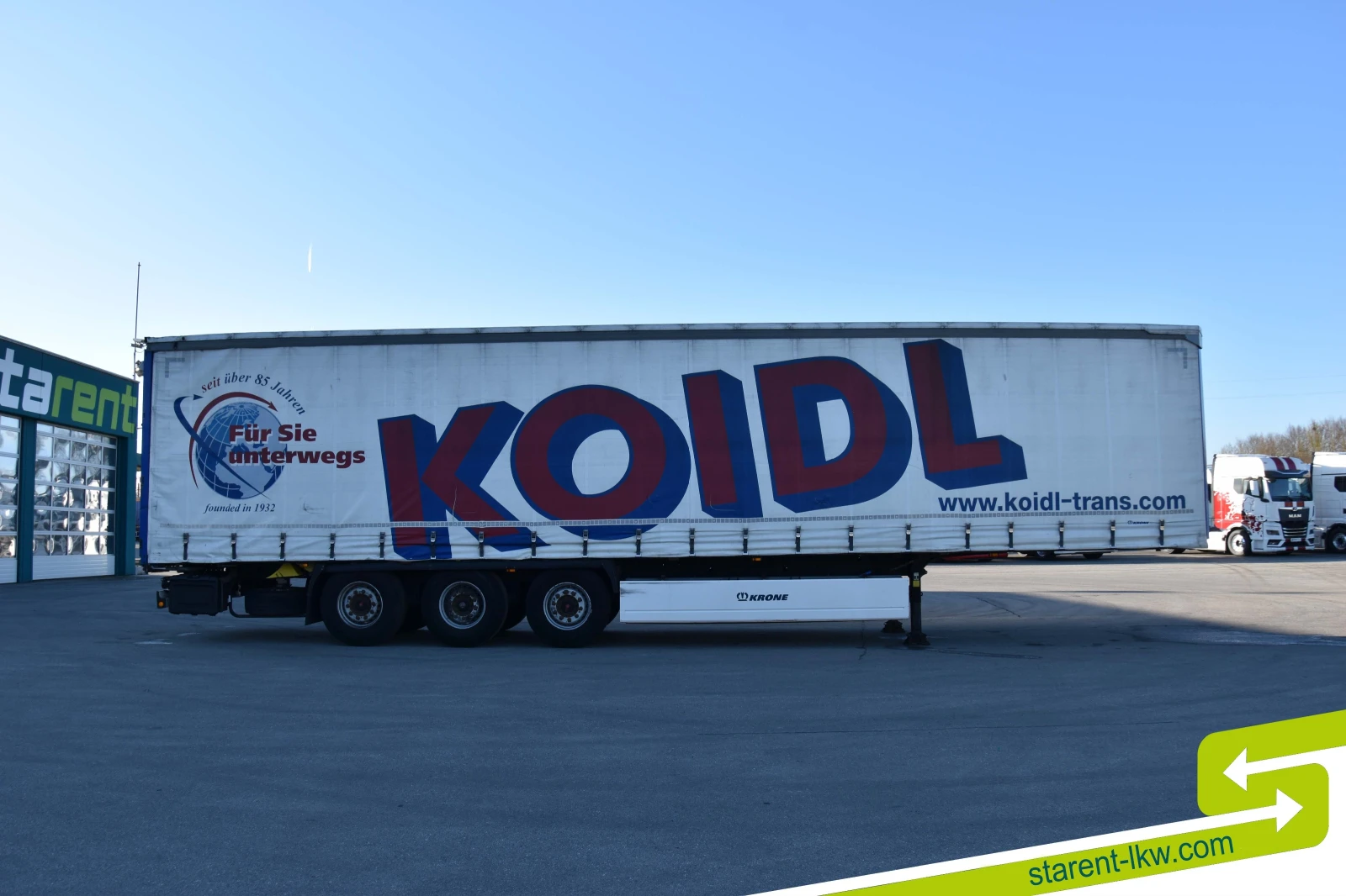 Полуремарке Krone TR26081, снимка 4 - Ремаркета - 53735577