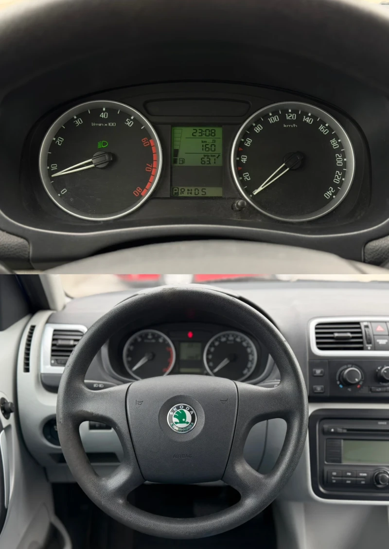 Skoda Roomster АВТОМАТ / БЕНЗИН С ГАЗ, снимка 10 - Автомобили и джипове - 52883609