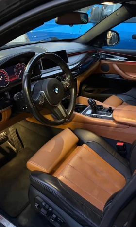 BMW X6 35I * M ПАКЕТ * ОБДУХ * HEAD UP * БЕЗ ИНЦИДЕНТИ * , снимка 3
