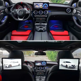Mercedes-Benz C 63 AMG S/ STAGE 1 - 600ps/ DESIGNO/ 3xTV/ PANO/ 360 CAM/, снимка 10