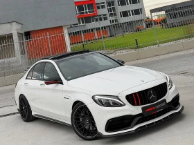 Mercedes-Benz C 63 AMG S/ STAGE 1 - 600ps/ DESIGNO/ 3xTV/ PANO/ 360 CAM/, снимка 1