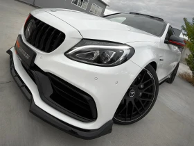 Mercedes-Benz C 63 AMG S/ STAGE 1 - 600ps/ DESIGNO/ 3xTV/ PANO/ 360 CAM/, снимка 17