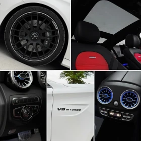 Mercedes-Benz C 63 AMG S/ STAGE 1 - 600ps/ DESIGNO/ 3xTV/ PANO/ 360 CAM/, снимка 11