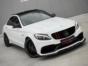 Mercedes-Benz C 63 AMG S/ STAGE 1 - 600ps/ DESIGNO/ 3xTV/ PANO/ 360 CAM/, снимка 4