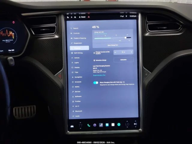 Tesla Model S PERFORMANCE* 100KWH* LUDICROUS, снимка 17 - Автомобили и джипове - 56610581