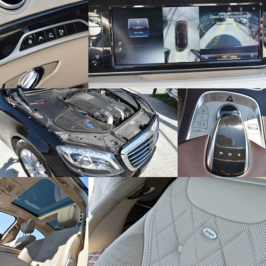 Mercedes-Benz S 500 4MATIC* BURMEISTER* ОБДУХВАНЕ* ПАНОРАМА* HEAD-UP* , снимка 17 - Автомобили и джипове - 55123186