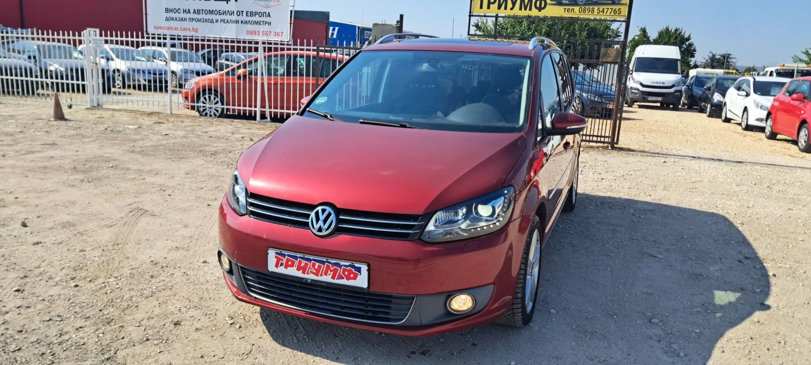 VW Touran 2.0TDI-170к.с Confort line, снимка 2 - Автомобили и джипове - 55569106