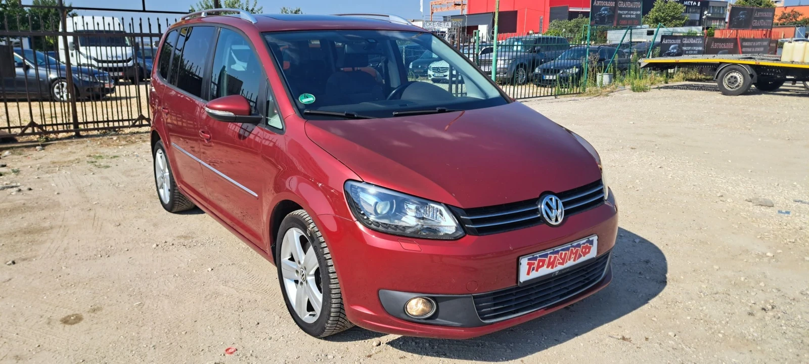 VW Touran 2.0TDI-170к.с Confort line, снимка 3 - Автомобили и джипове - 55569106