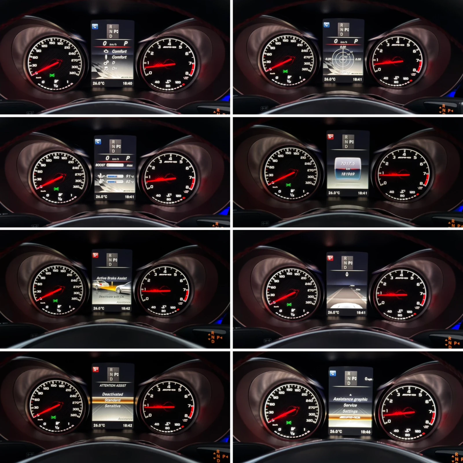 Mercedes-Benz C 63 AMG S/ STAGE 1 - 600ps/ DESIGNO/ 3xTV/ PANO/ 360 CAM/, снимка 14 - Автомобили и джипове - 56132511