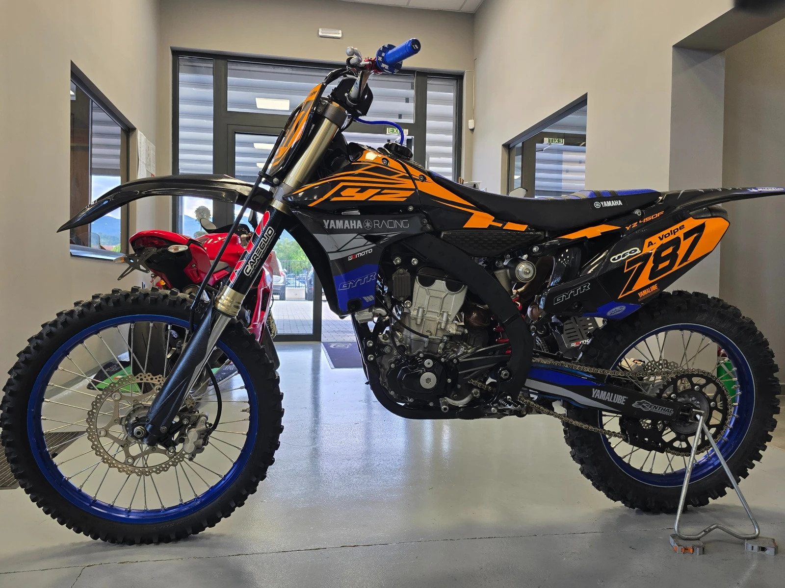 Yamaha Yzf 450cc, Топ състояние, 2016г., снимка 4 - Мотоциклети и мототехника - 55102878