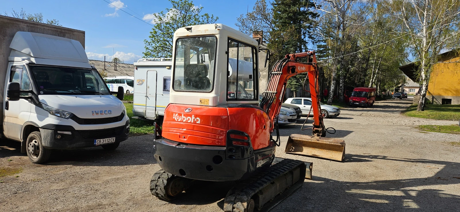 Багер Kubota KX101-3a, снимка 2 - Индустриална техника - 54446579